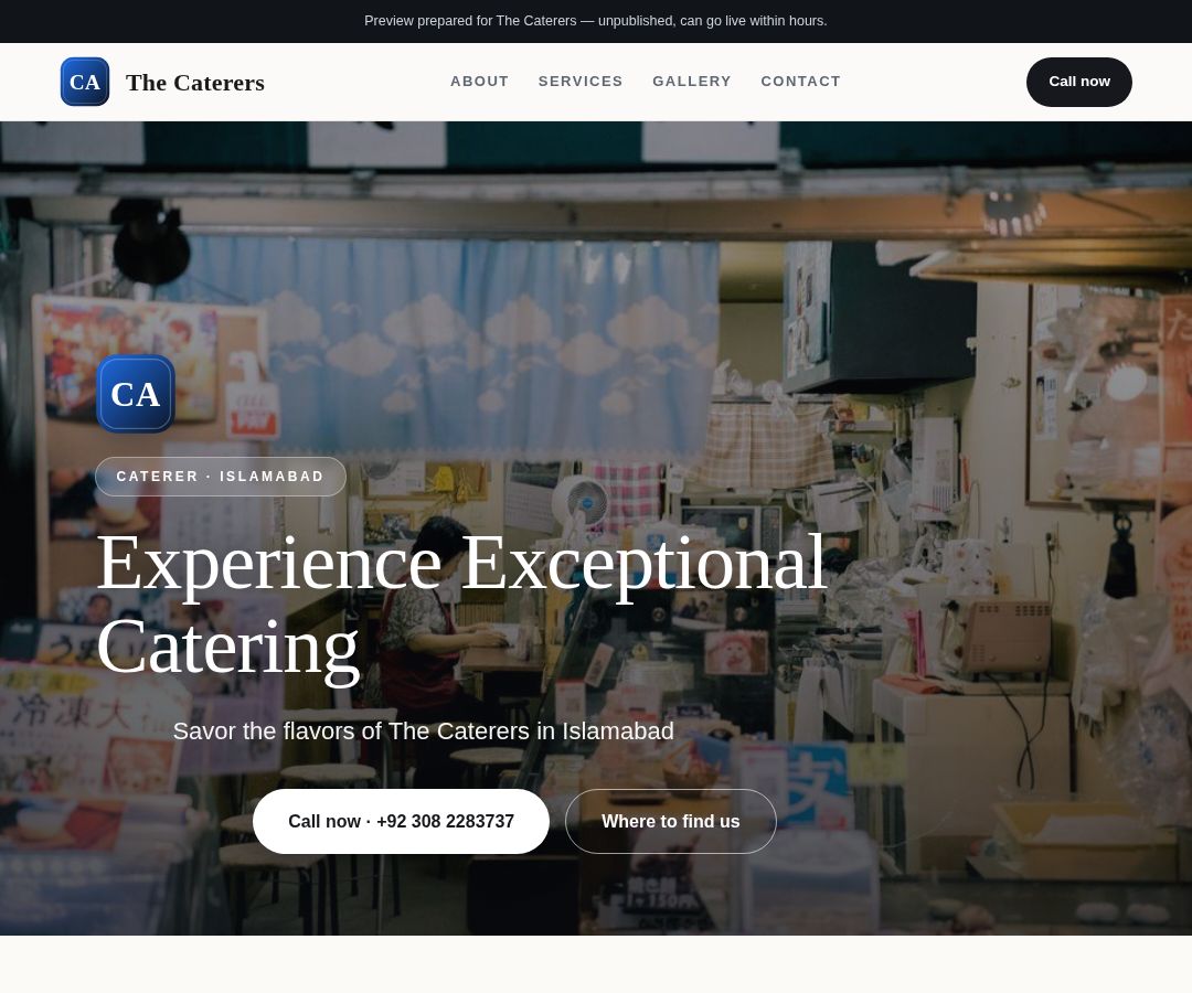 The Caterers
