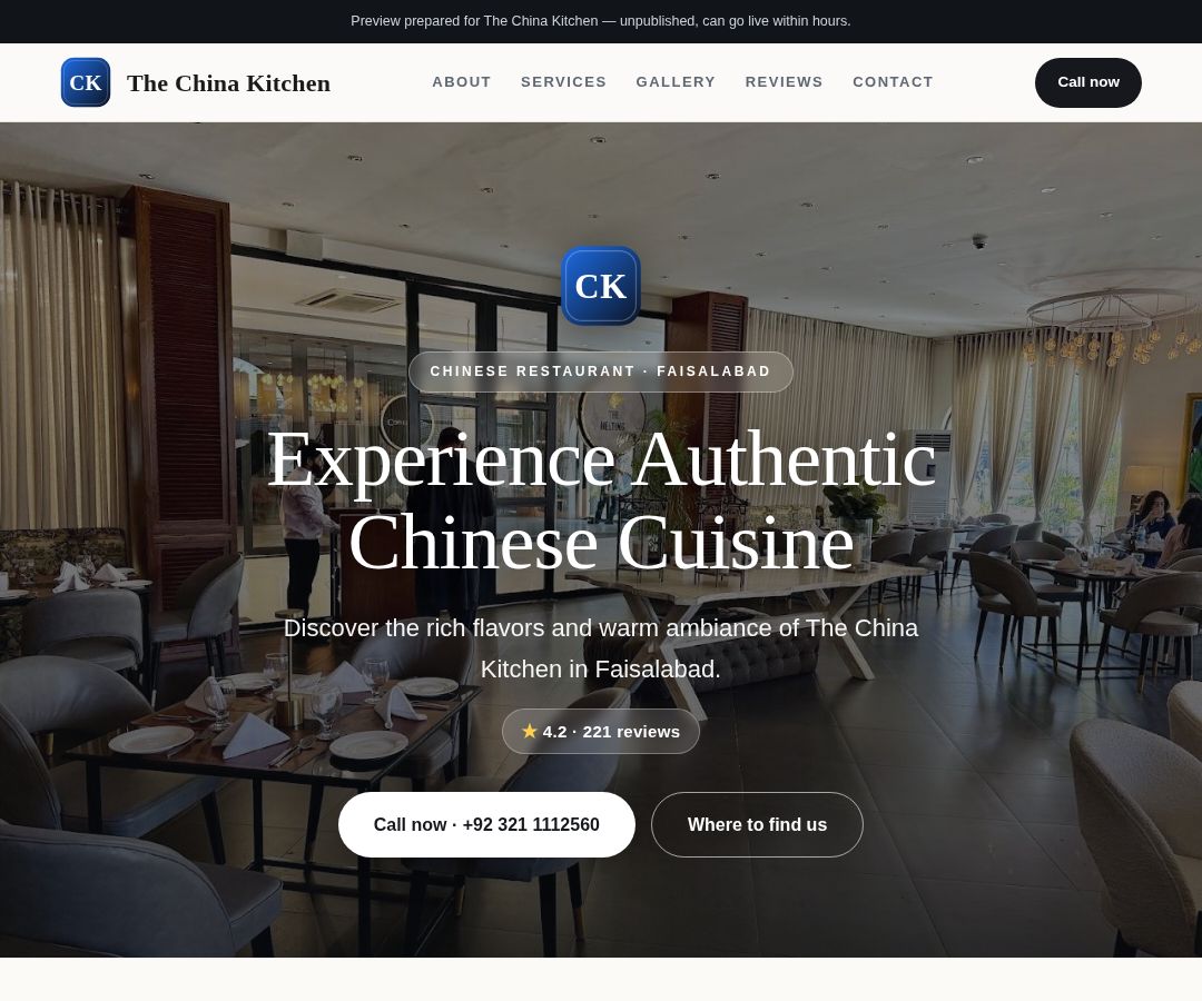 The China Kitchen