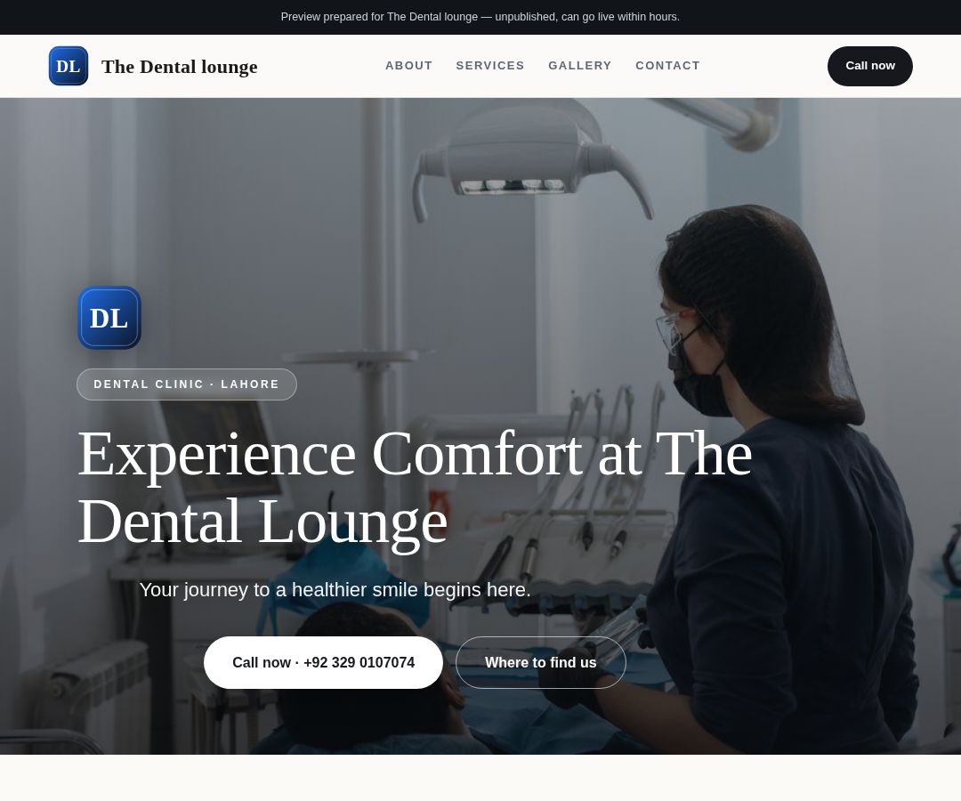 The Dental lounge