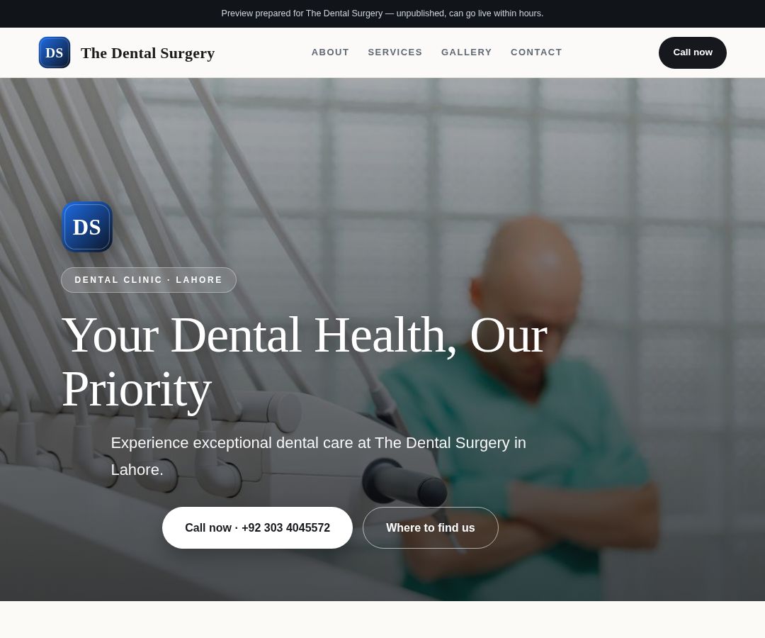 The Dental Surgery
