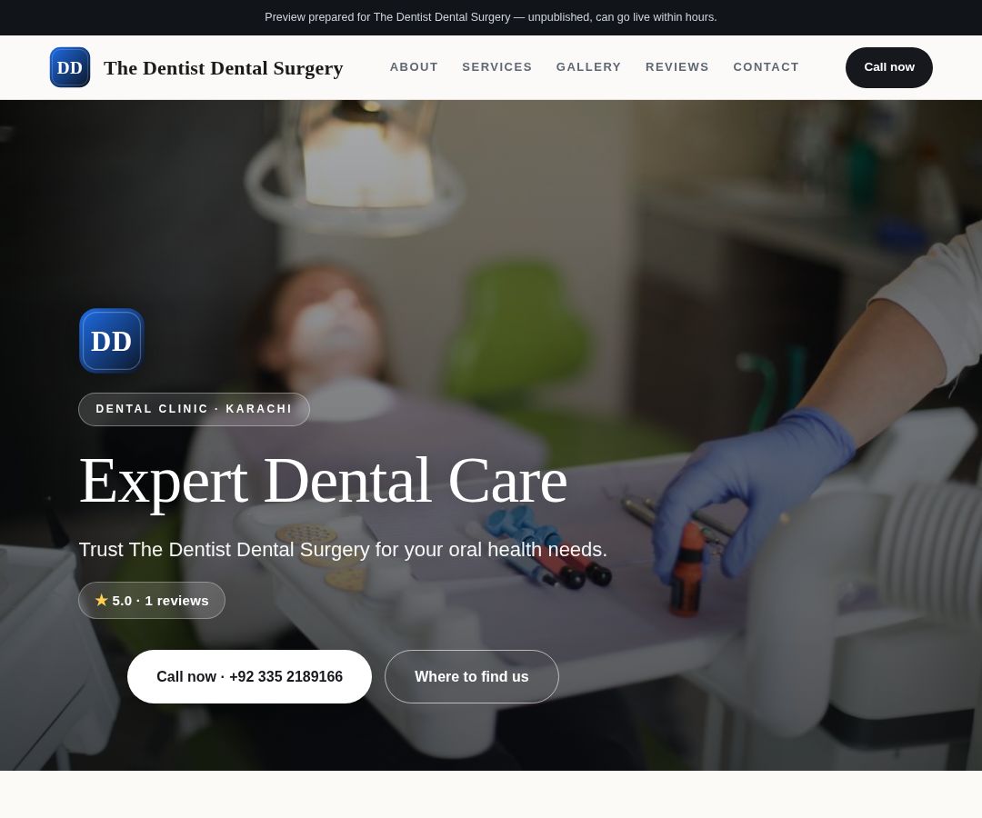 The Dentist Dental Surgery