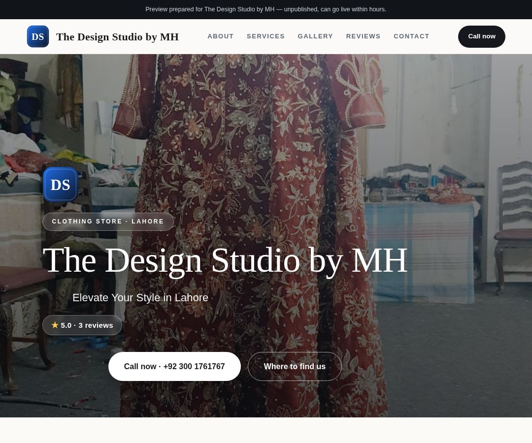 The Design Studio by MH