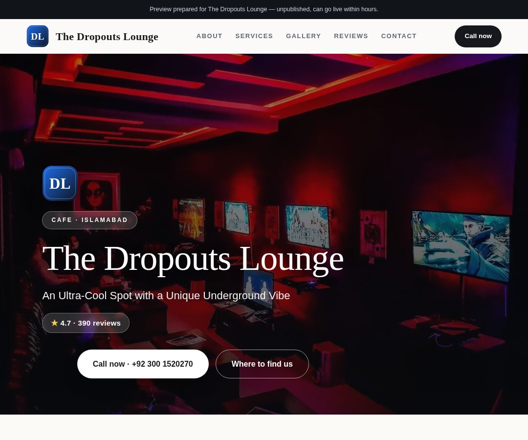 The Dropouts Lounge