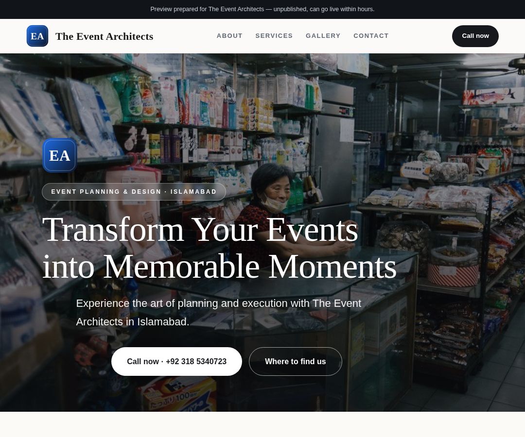The Event Architects