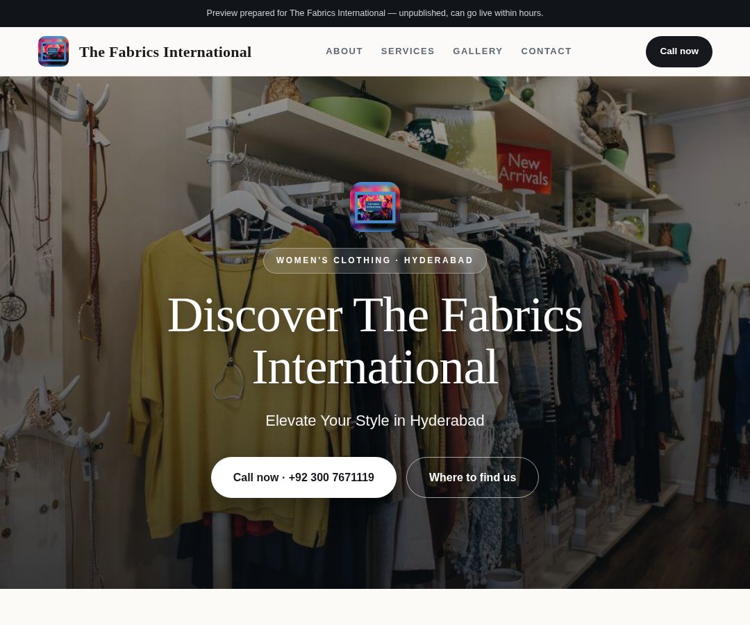 The Fabrics International