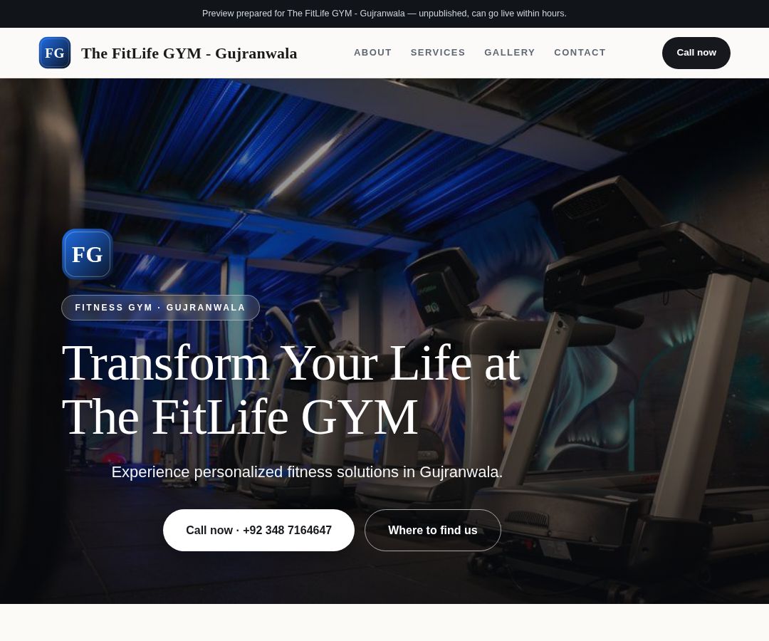 The FitLife GYM - Gujranwala
