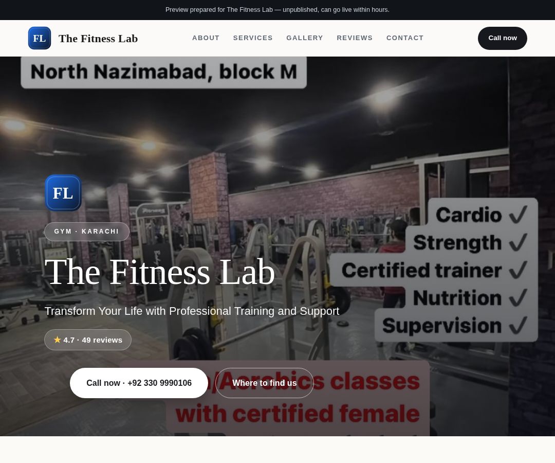 The Fitness Lab
