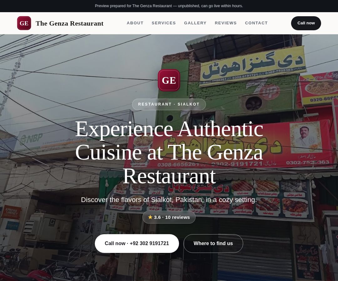 The Genza Restaurant