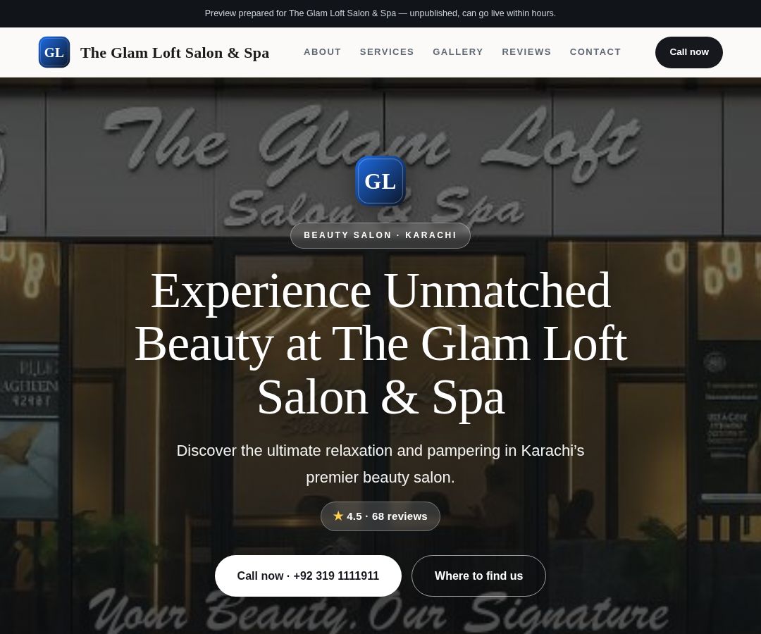 The Glam Loft Salon & Spa