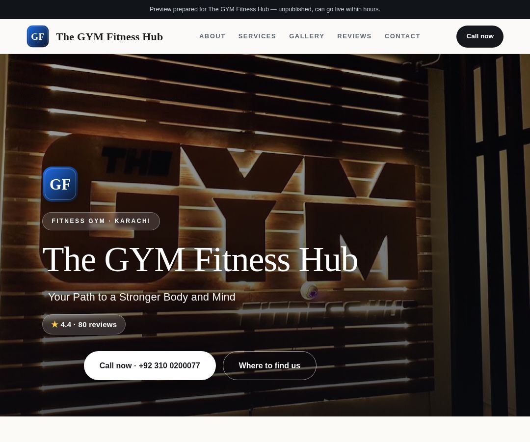 The GYM Fitness Hub