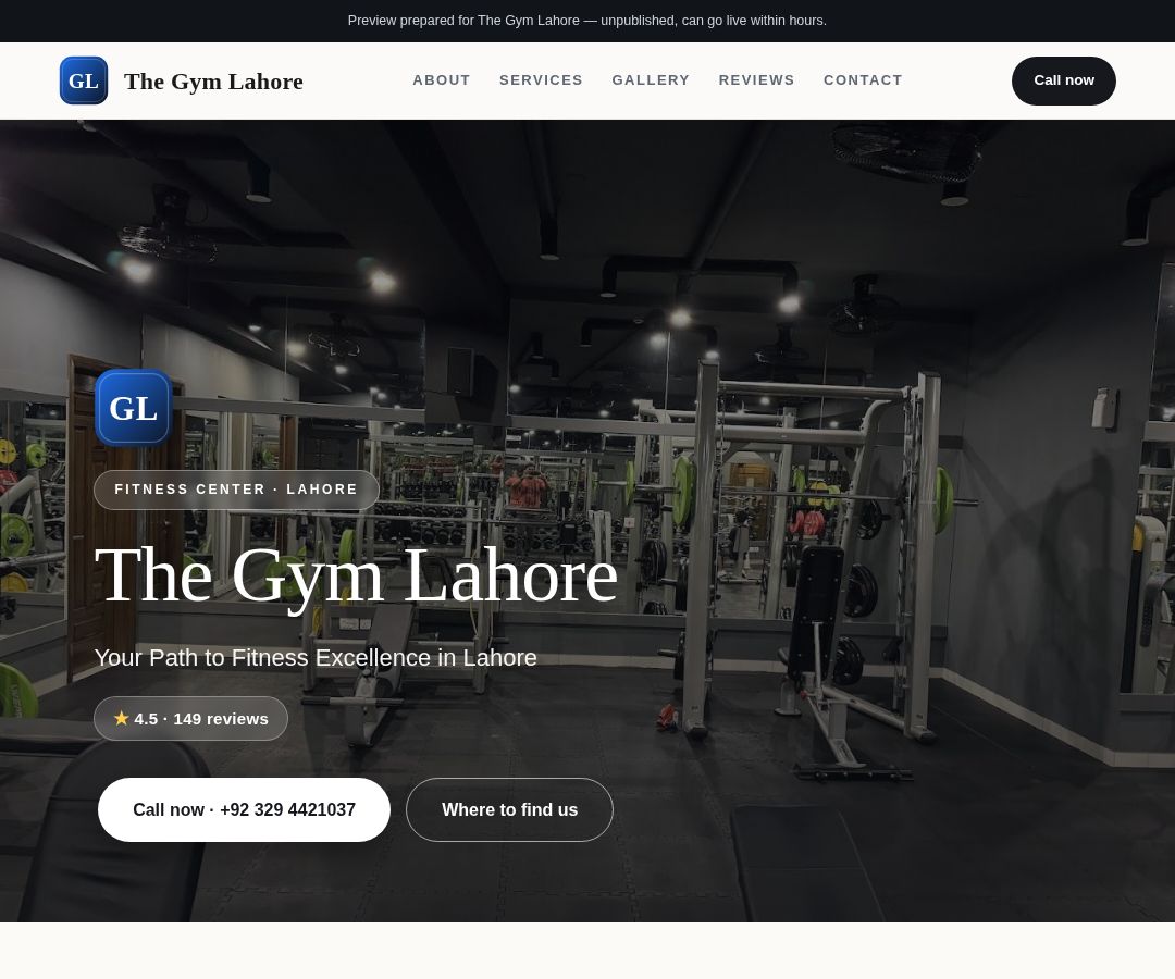 The Gym Lahore