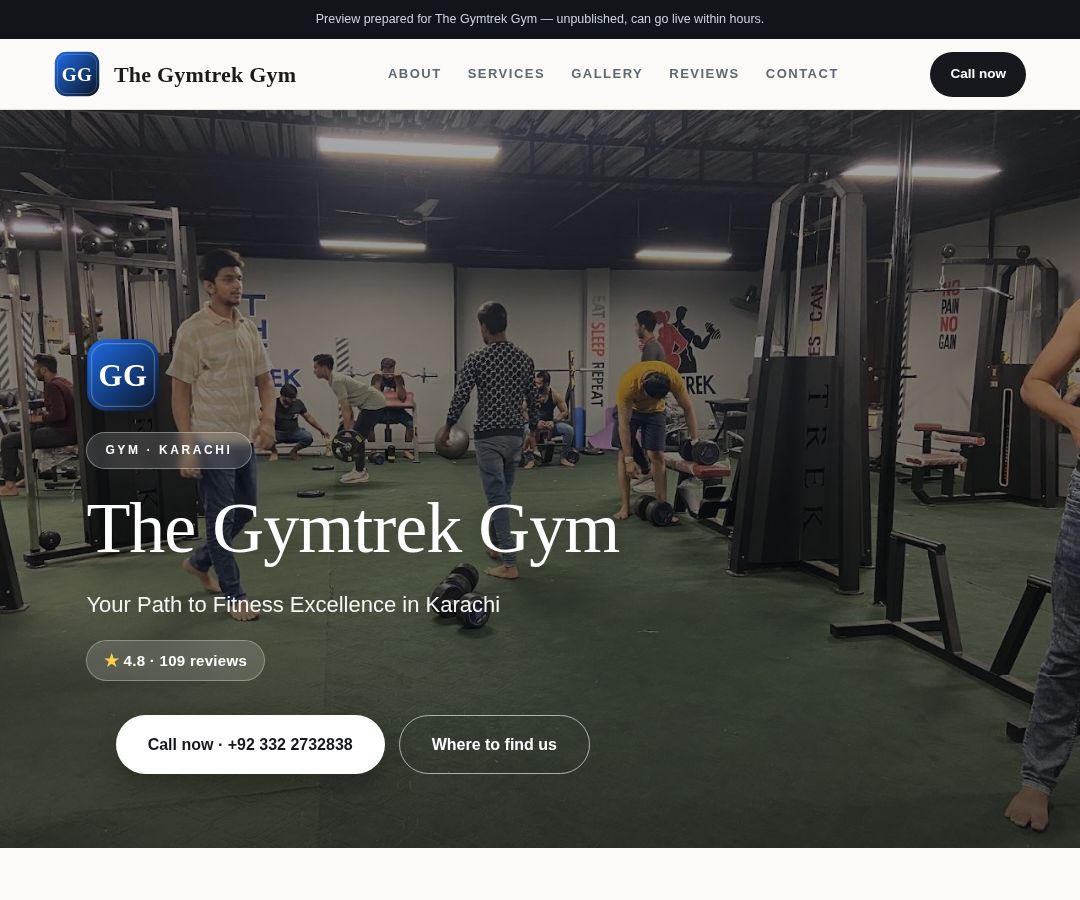 The Gymtrek Gym
