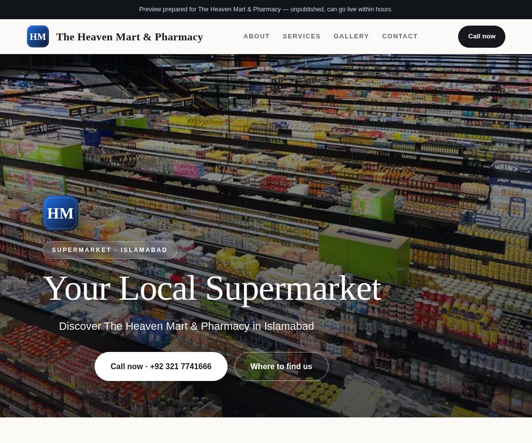 The Heaven Mart & Pharmacy