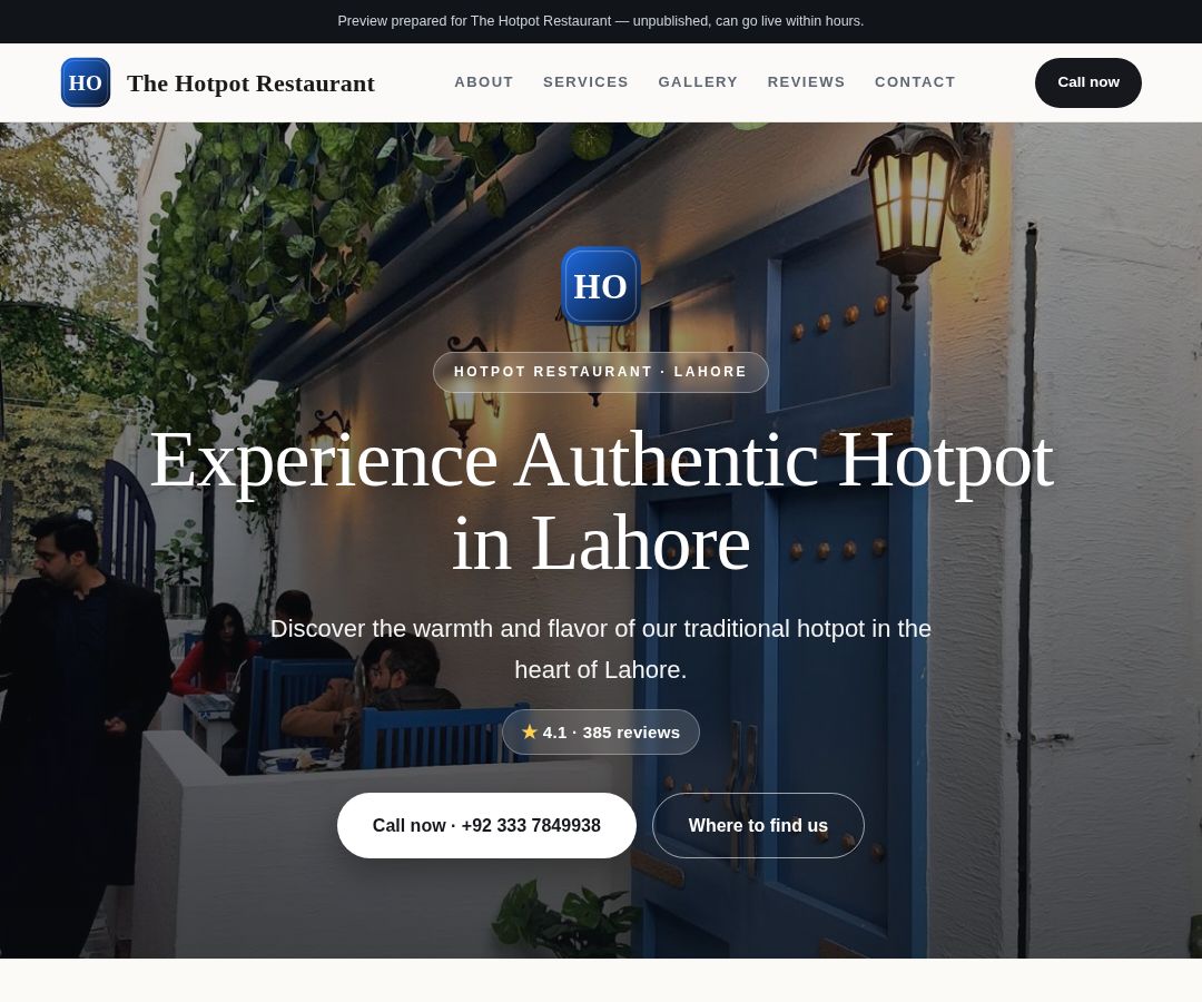The Hotpot Restaurant