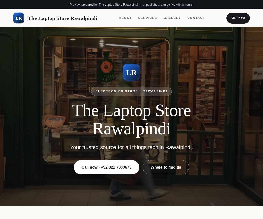 The Laptop Store Rawalpindi