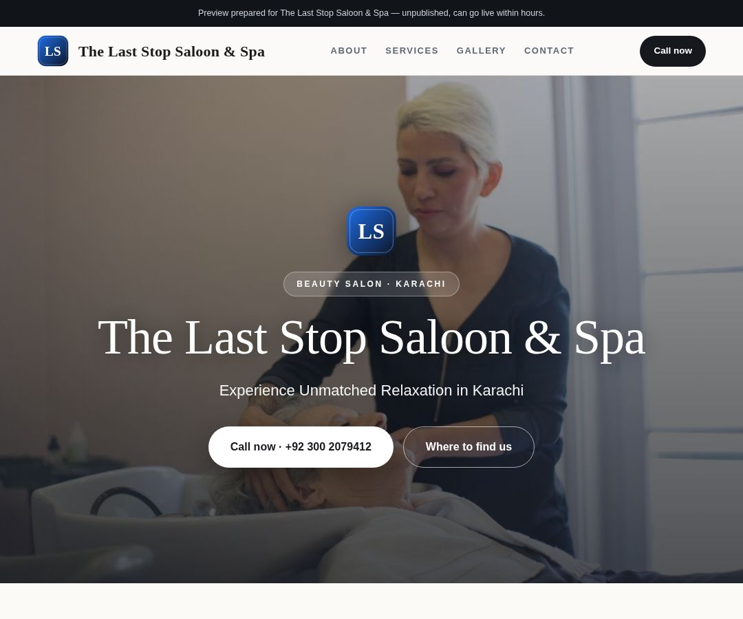 The Last Stop Saloon & Spa