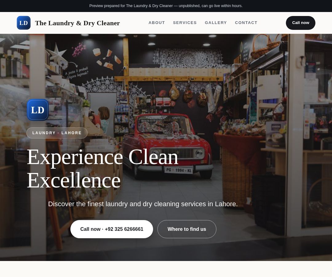 The Laundry & Dry Cleaner