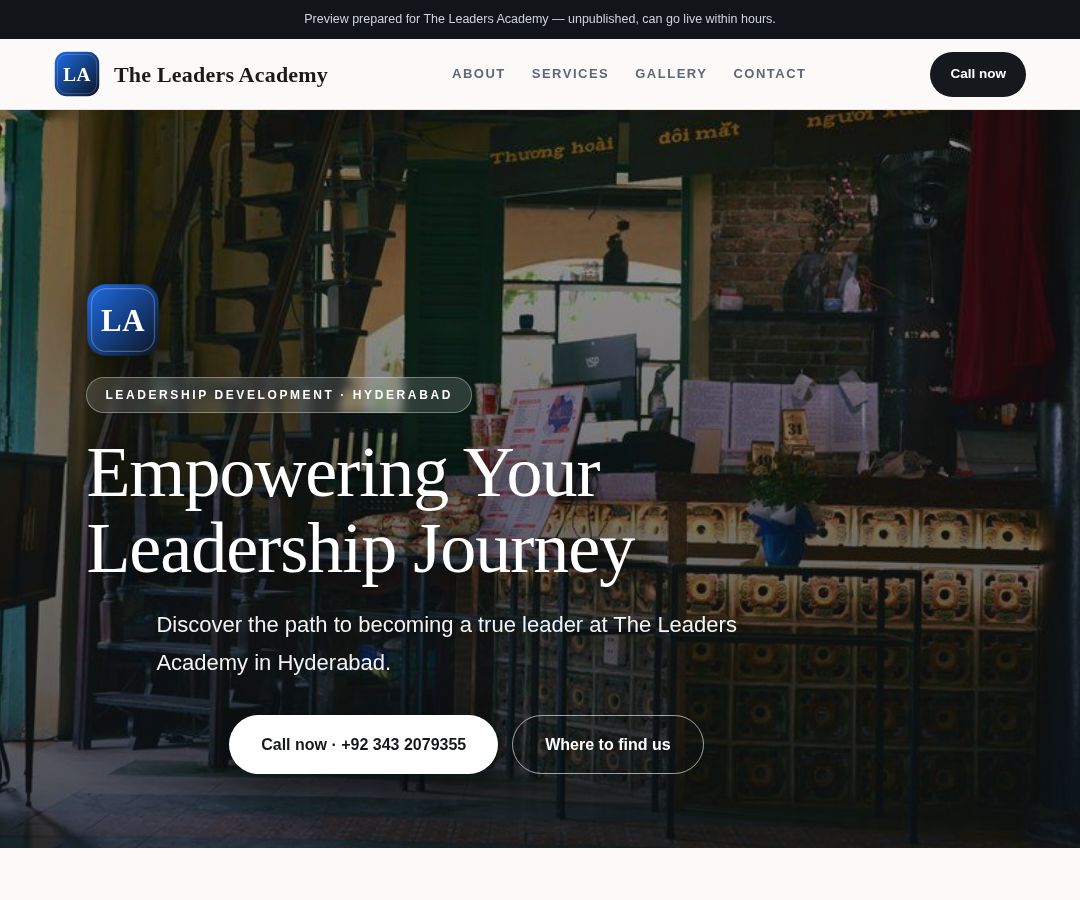 The Leaders Academy