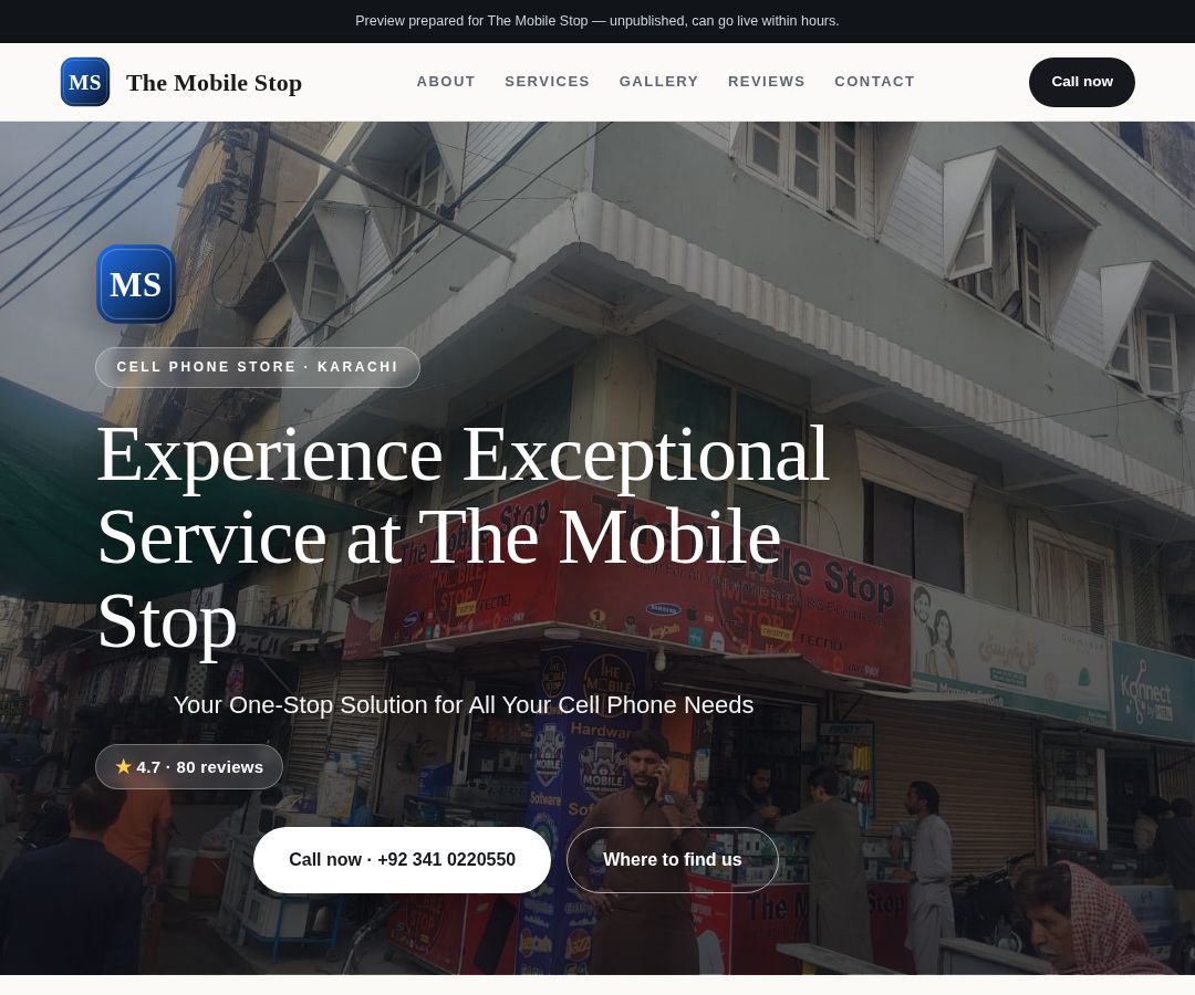 The Mobile Stop
