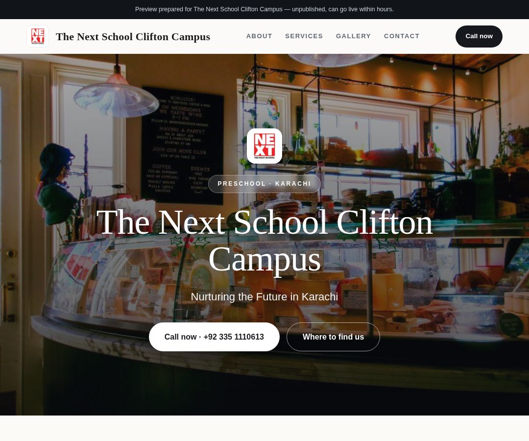 The Next School Clifton Campus