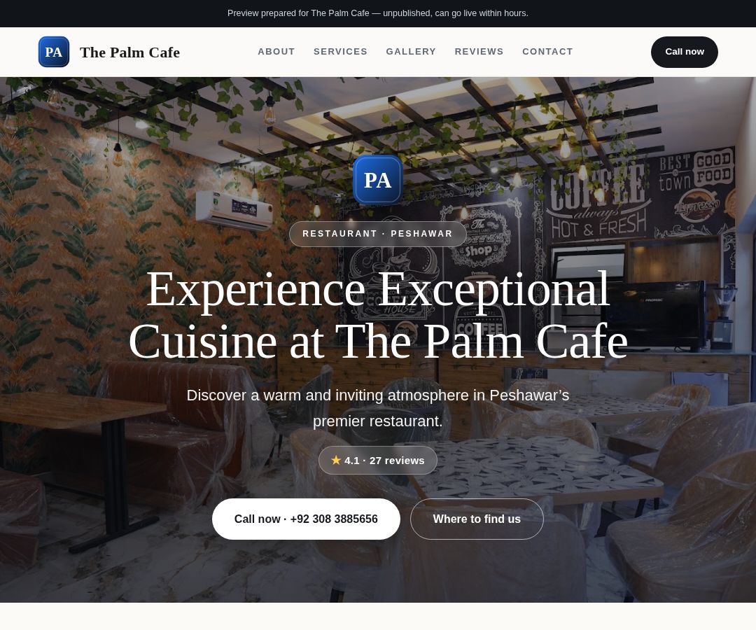 The Palm Cafe