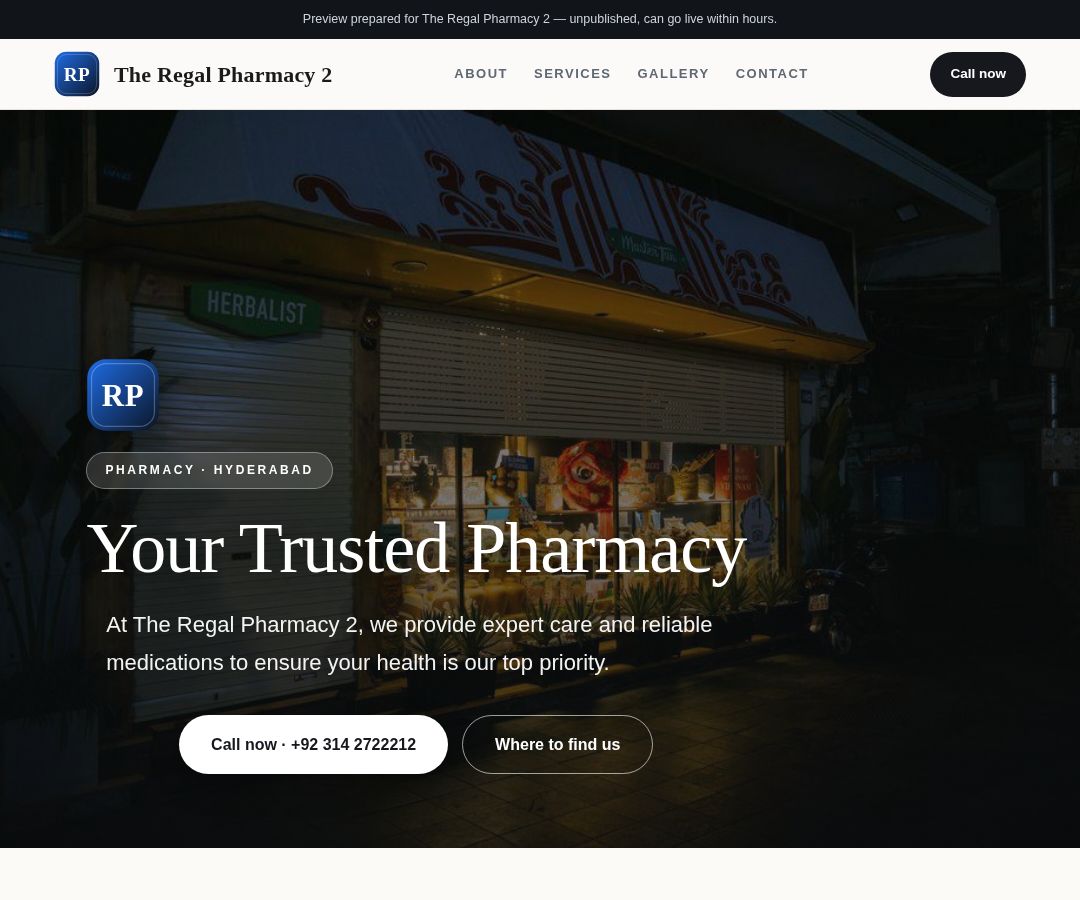 The Regal Pharmacy 2