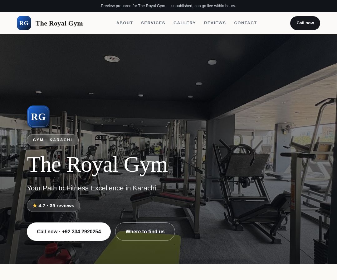 The Royal Gym