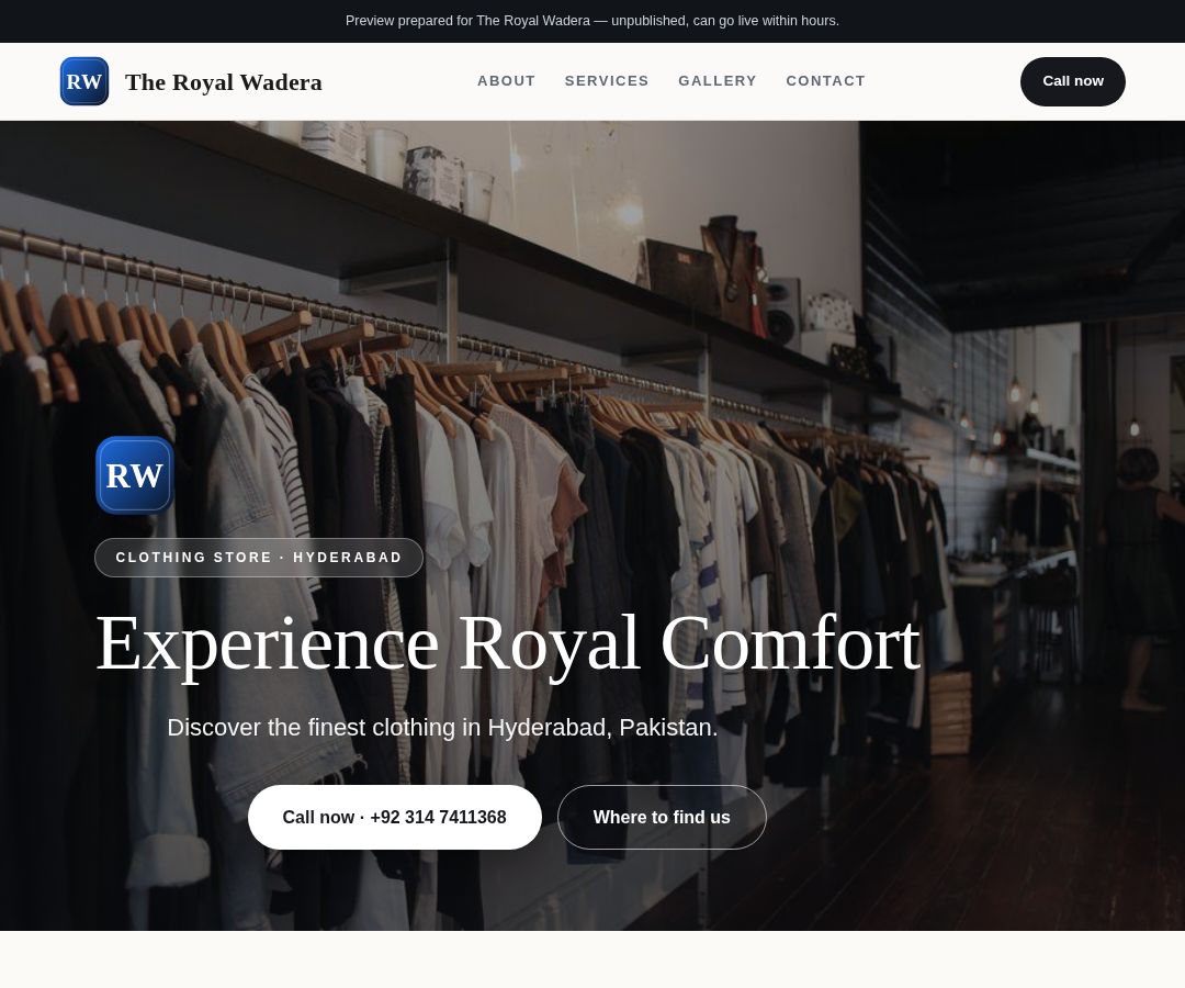 The Royal Wadera