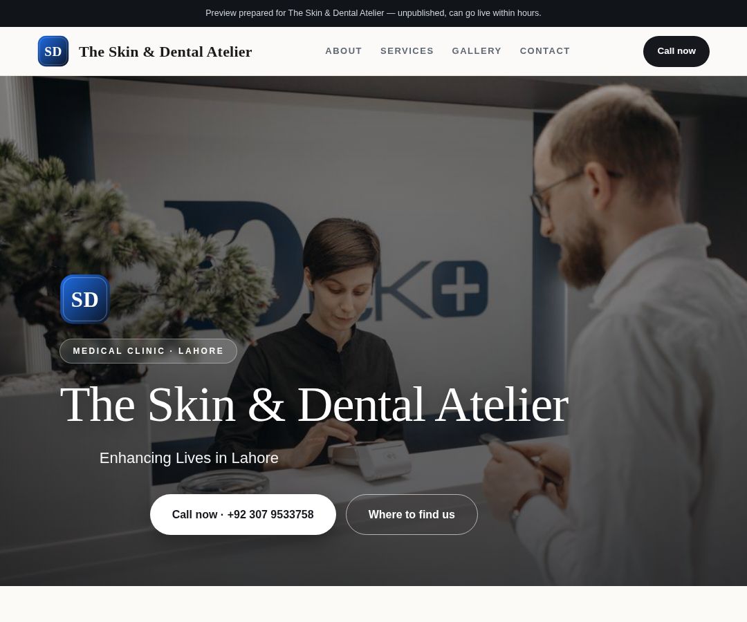 The Skin & Dental Atelier