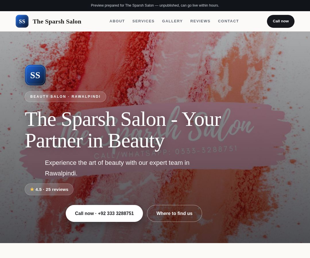 The Sparsh Salon