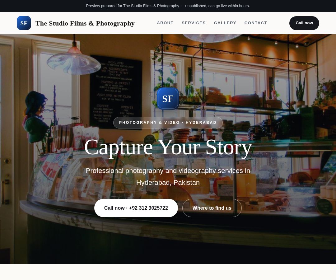 The Studio Films & Photography