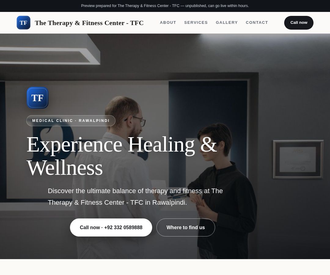 The Therapy & Fitness Center - TFC