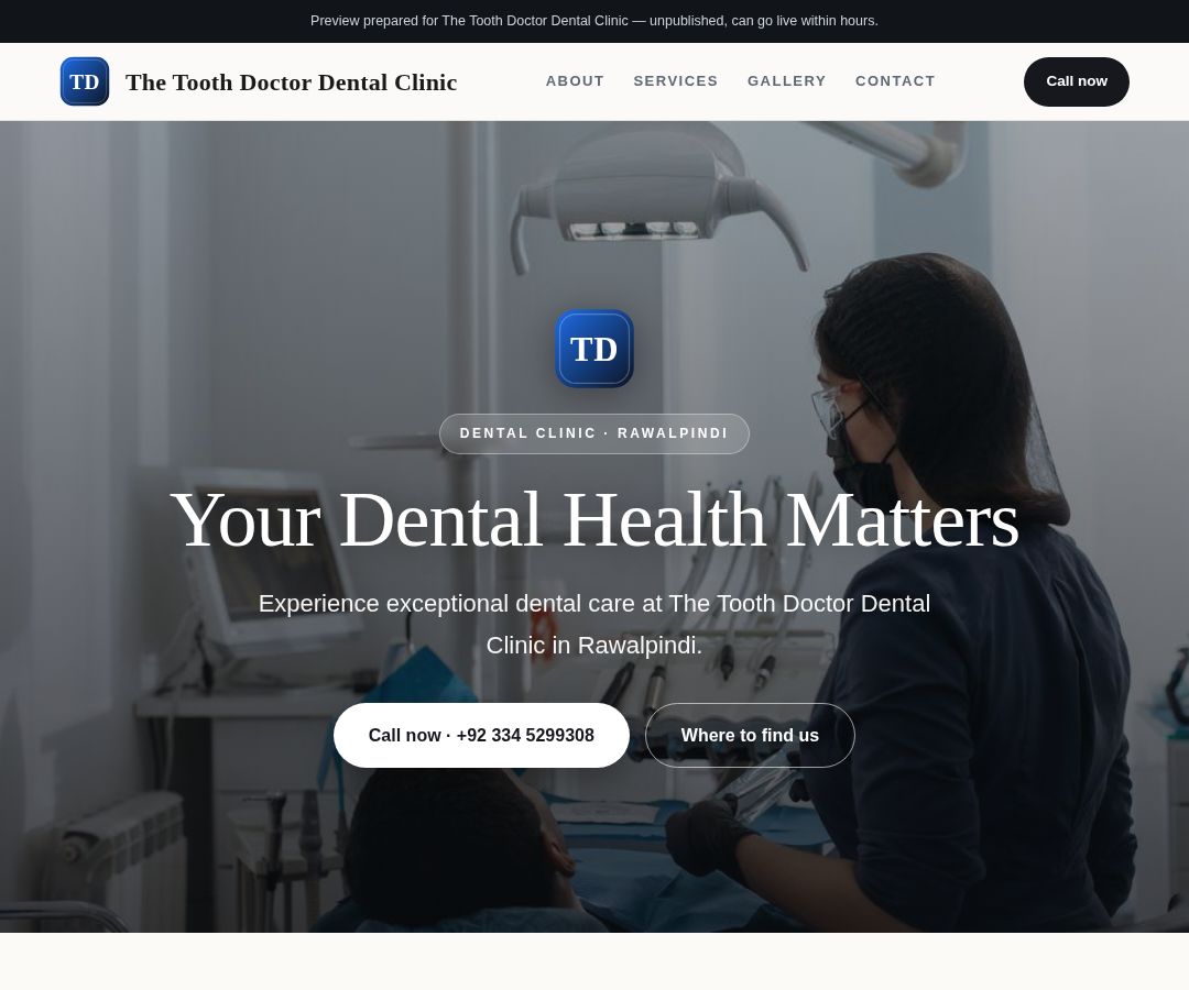 The Tooth Doctor Dental Clinic