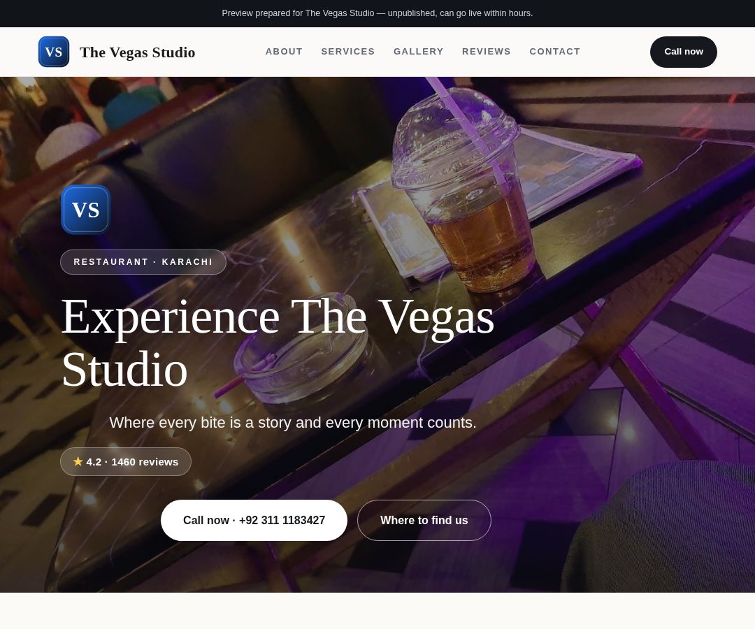 The Vegas Studio