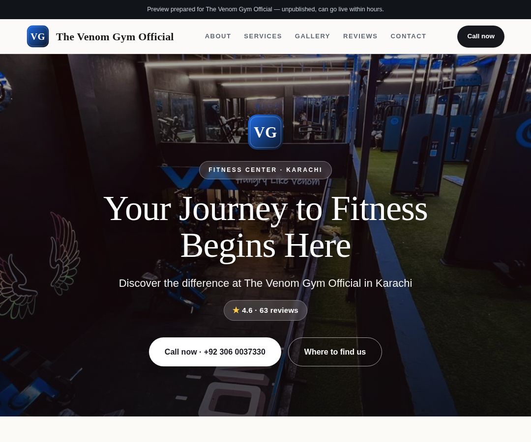 The Venom Gym Official