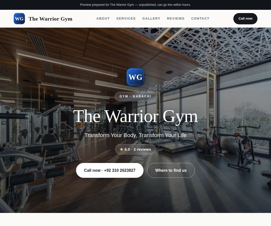 The Warrior Gym