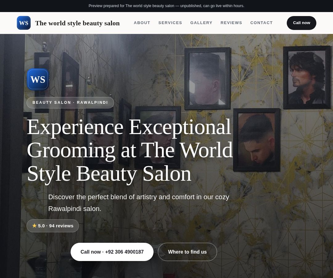 The world style beauty salon