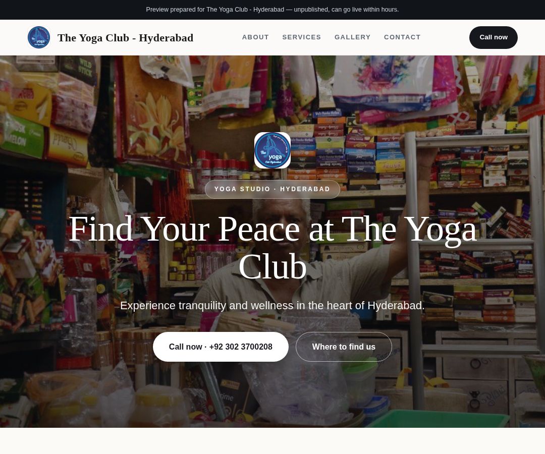 The Yoga Club - Hyderabad