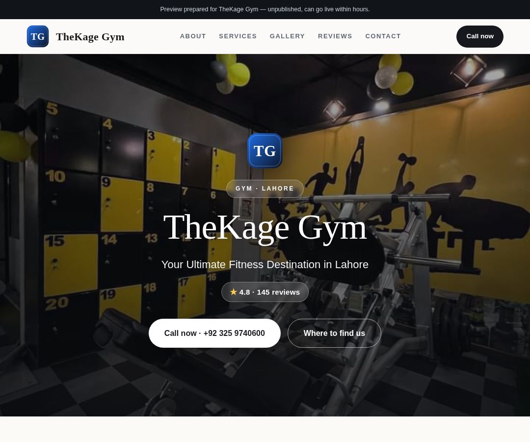 TheKage Gym