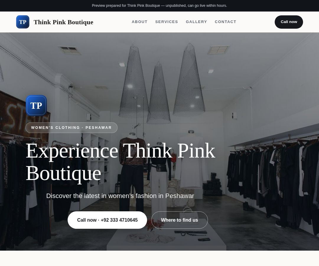 Think Pink Boutique