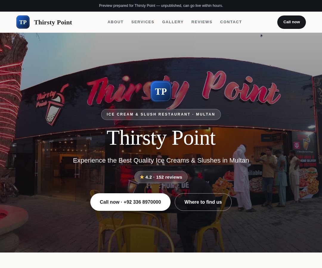 Thirsty Point