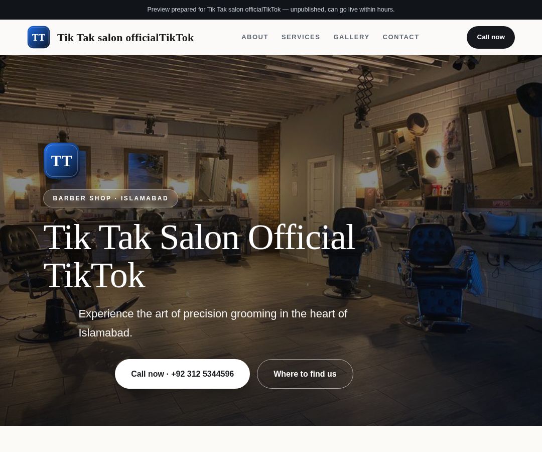 Tik Tak salon officialTikTok