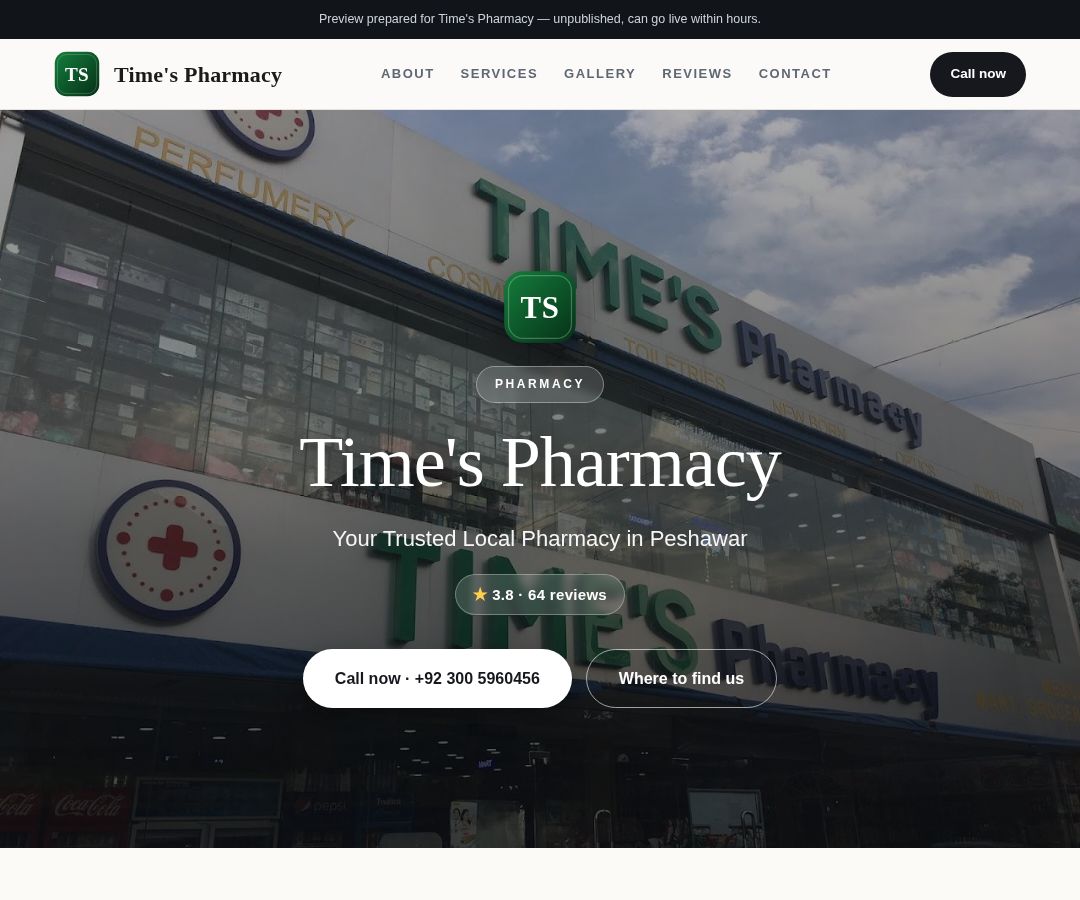 Time's Pharmacy