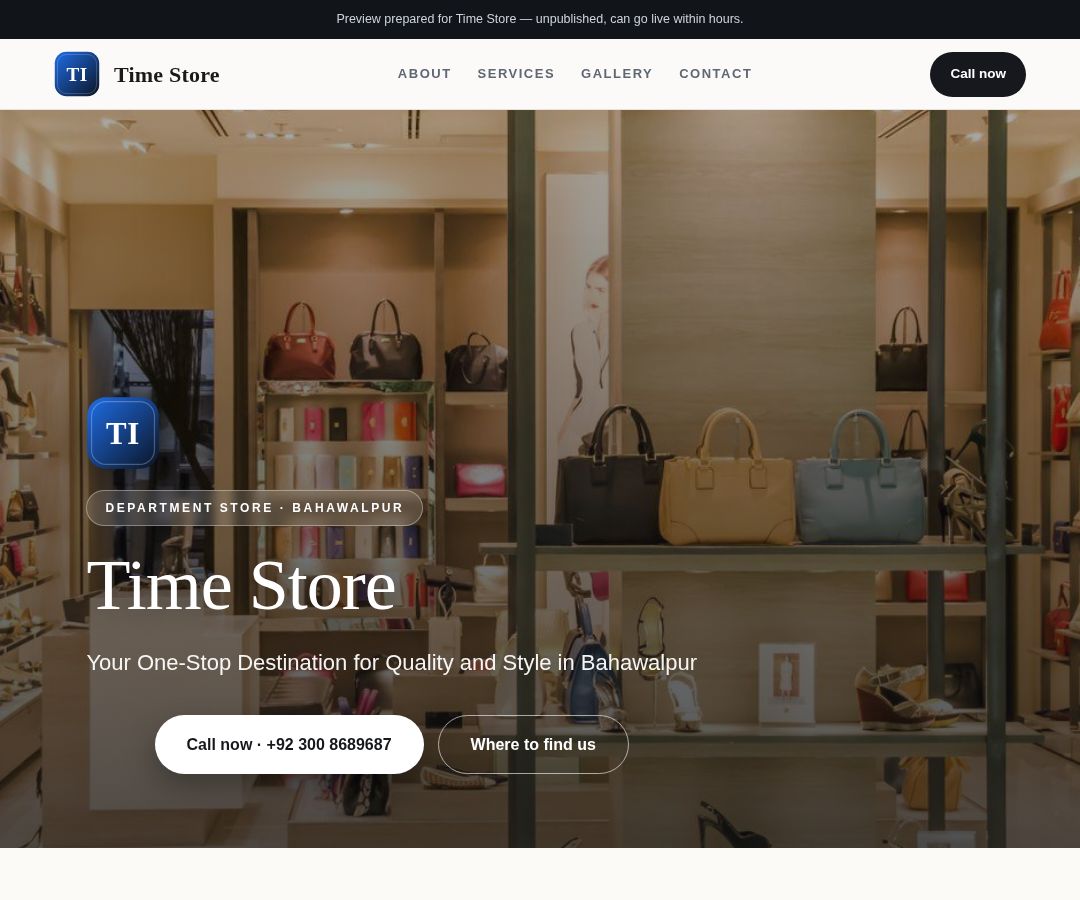 Time Store