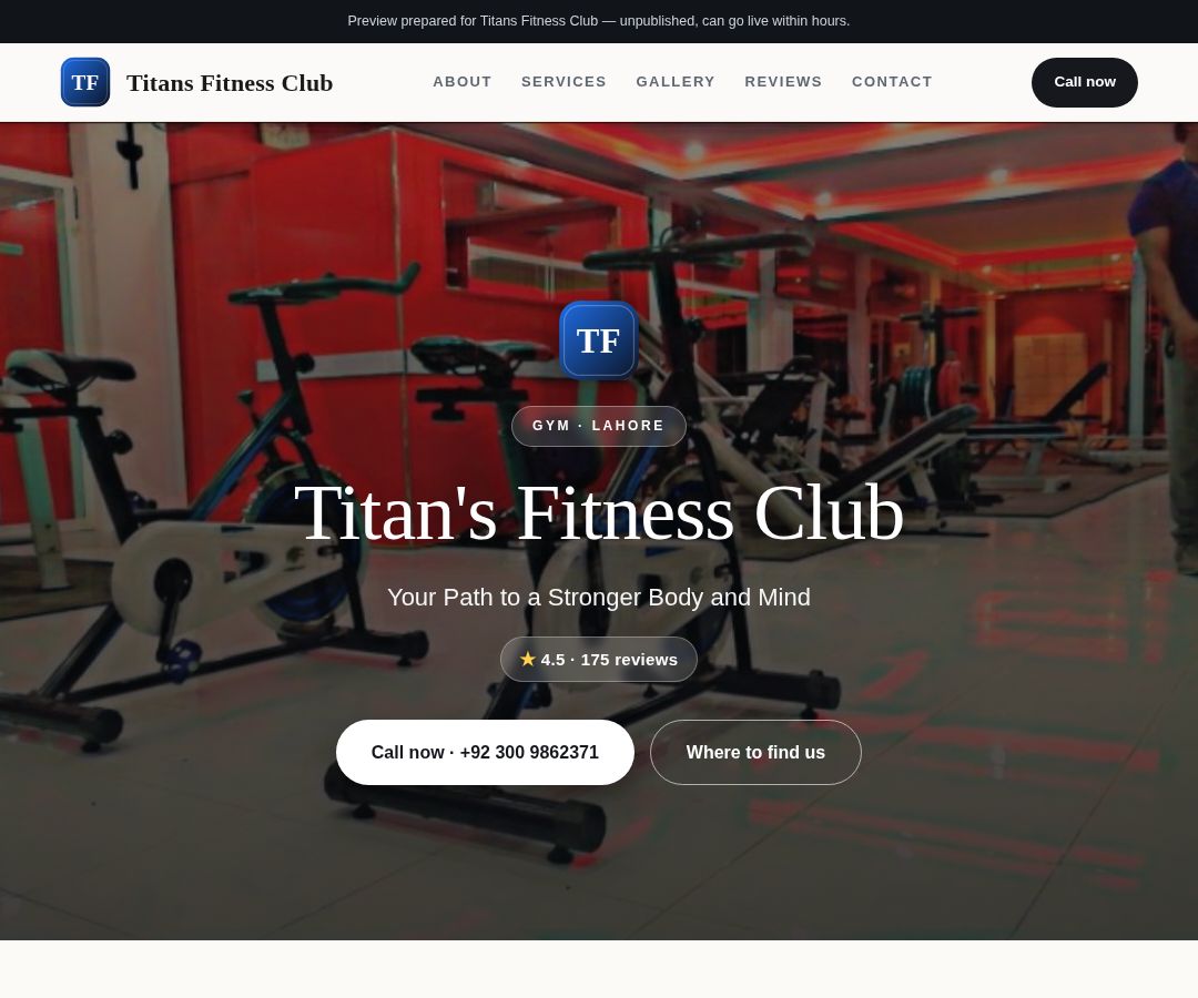 Titans Fitness Club