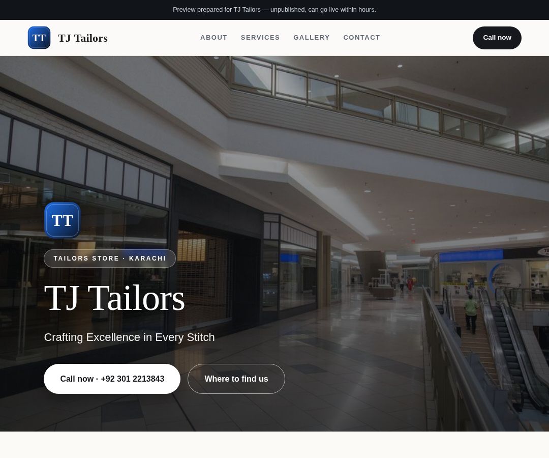 TJ Tailors