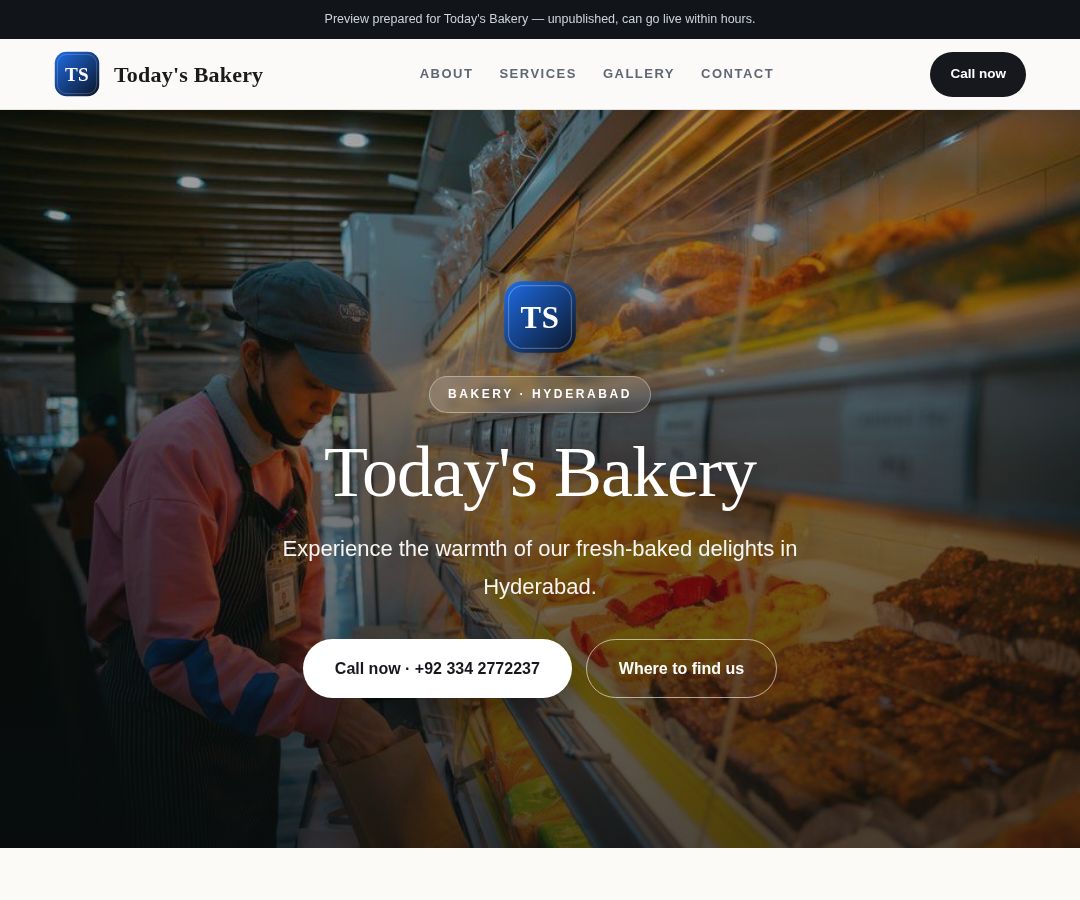 Today's Bakery