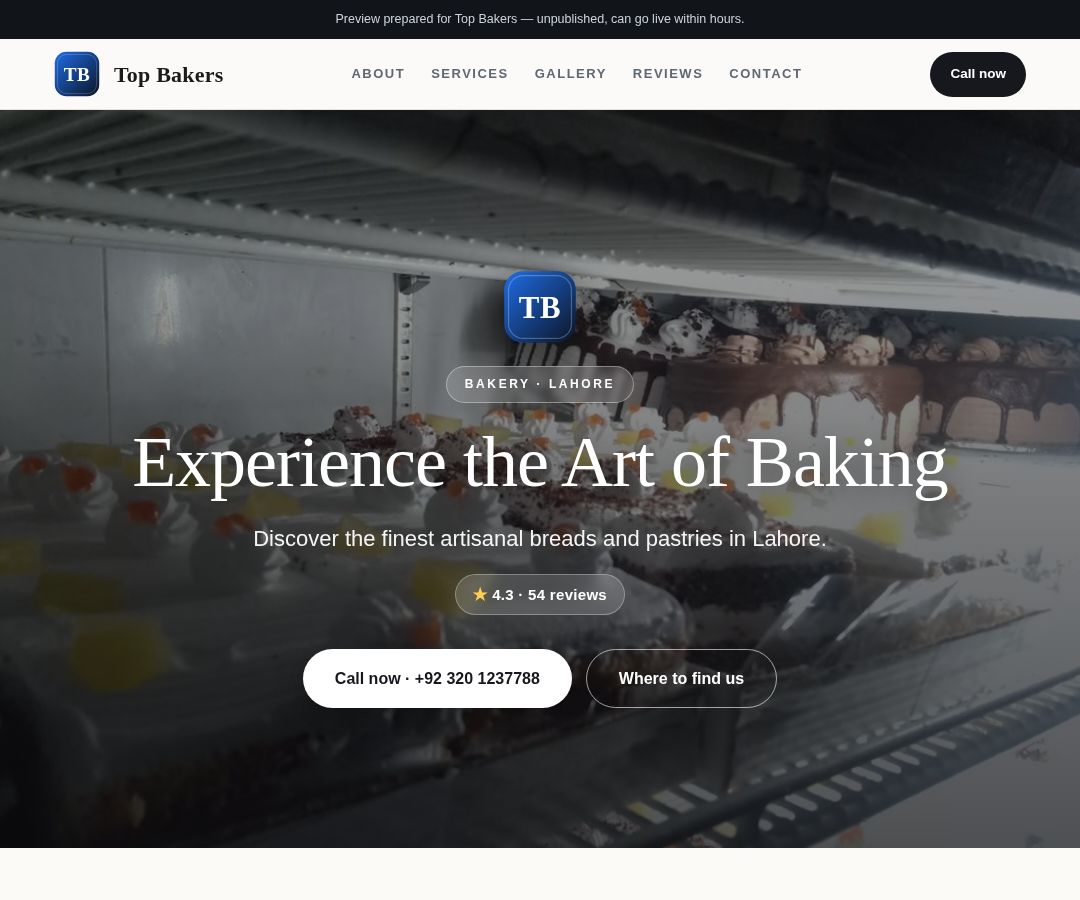 Top Bakers