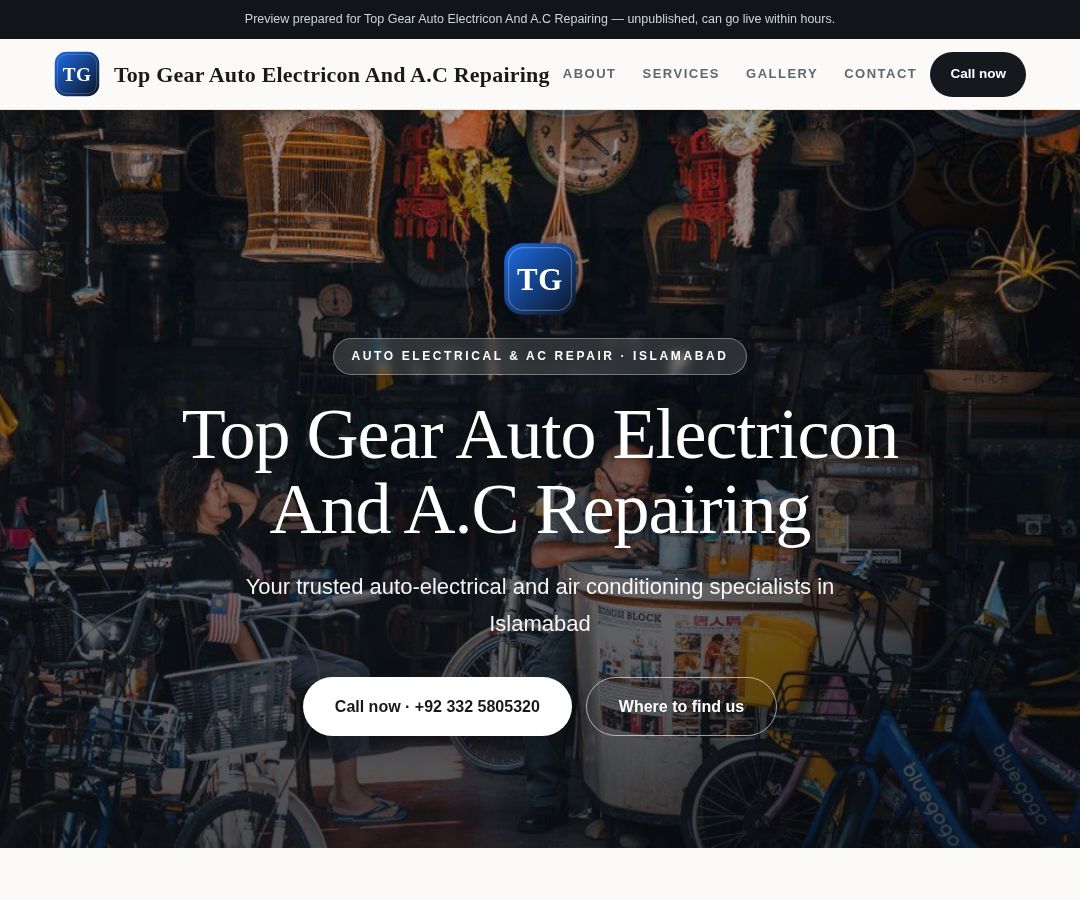 Top Gear Auto Electricon And A.C Repairing