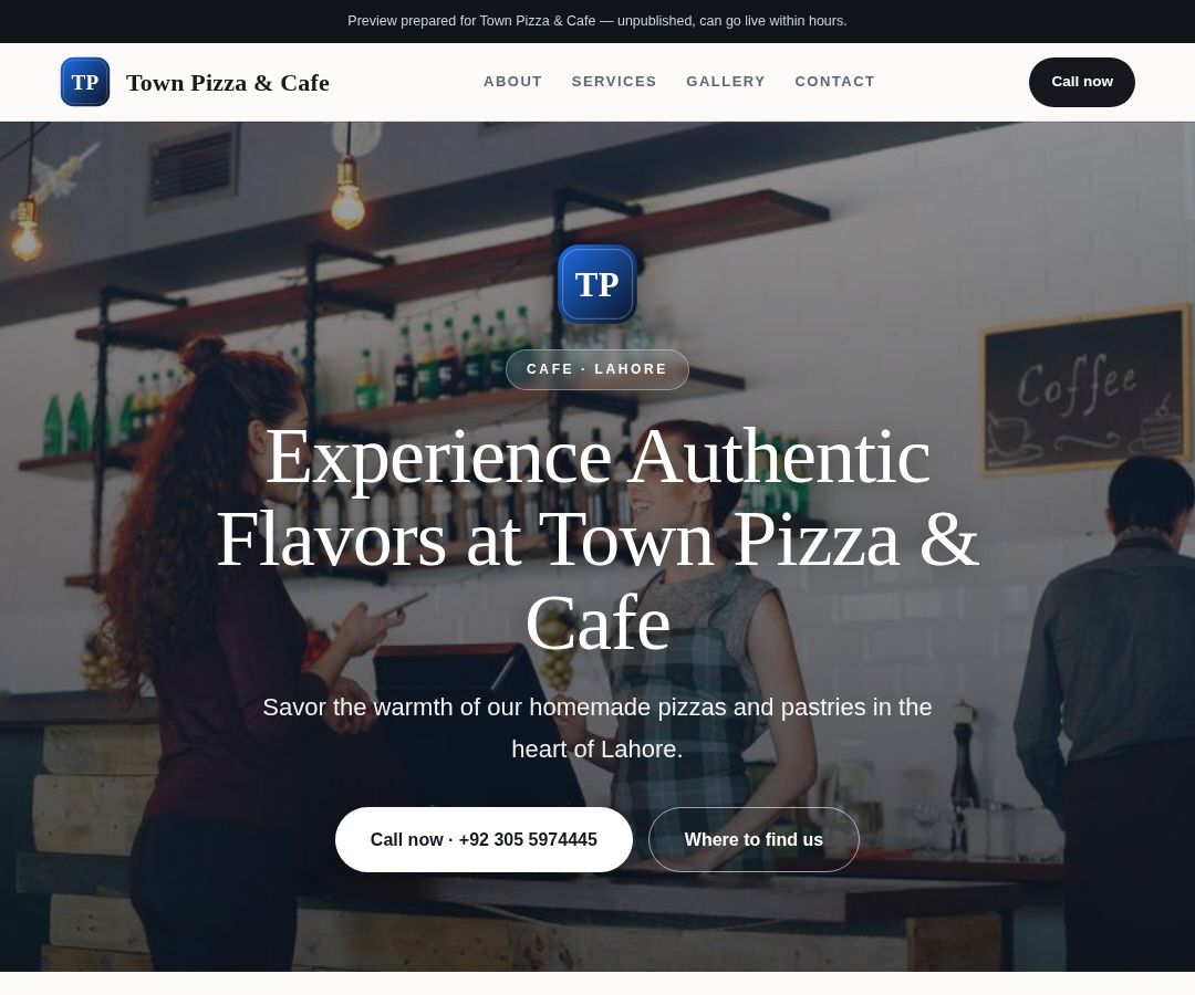 Town Pizza & Cafe